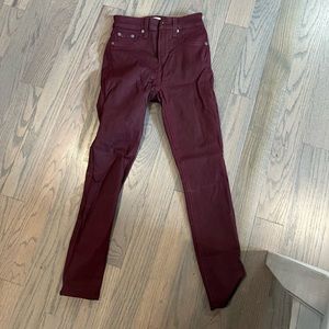 Pistola maroon jeans
